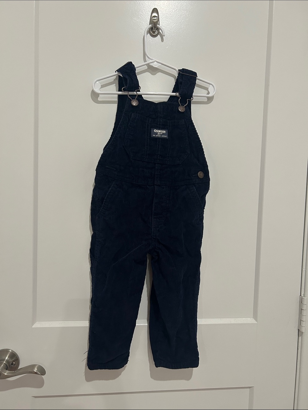 OshKosh B'gosh Navy Corduroy Toddler Overalls
